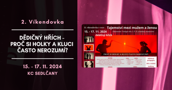 Víkendovka – 15. – 17. 11. 2024