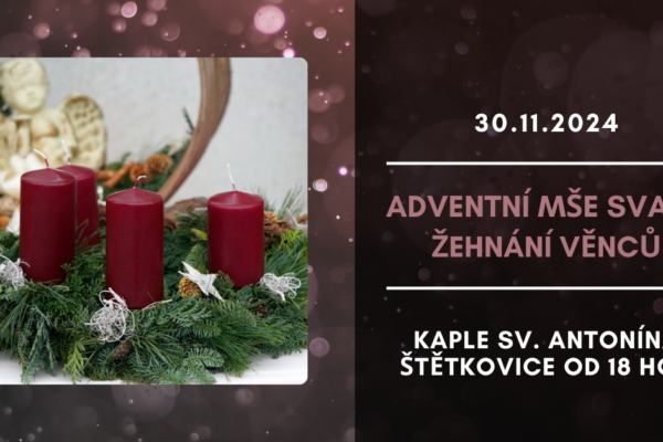 Adventní mše svatá – Štětkovice