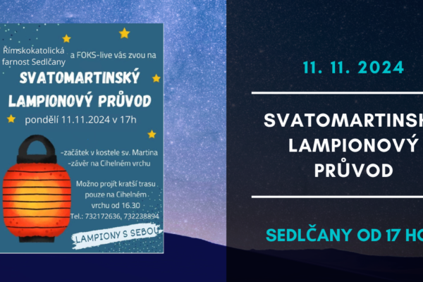 Svatomartinský lampionový průvod 2024